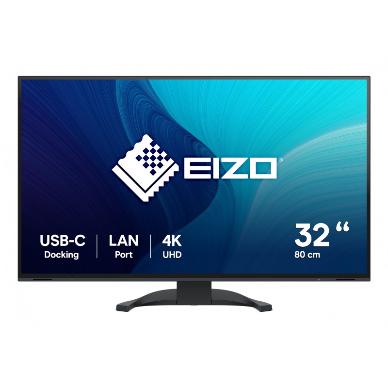 EIZO FlexScan EV3240X-BK tietokoneen litteä näyttö 80 cm (31.5") 3840 x 2160 pikseliä 4K Ultra HD LCD Musta