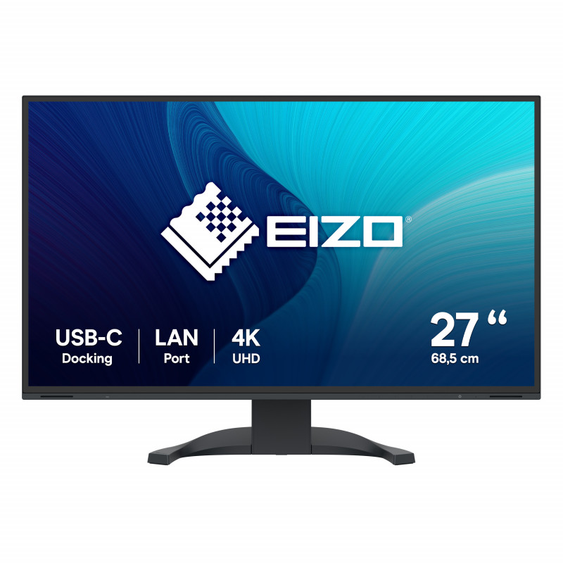 EIZO FlexScan EV2740X-BK tietokoneen litteä näyttö 68,6 cm (27") 3840 x 2160 pikseliä 4K Ultra HD LCD Musta