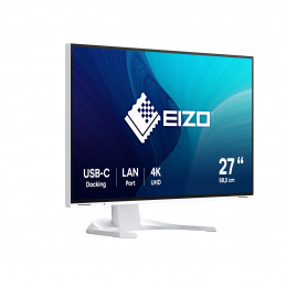 EIZO FlexScan EV2740X-WT tietokoneen litteä näyttö 68,6 cm (27") 3840 x 2160 pikseliä 4K Ultra HD LCD Valkoinen