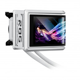 ASUS ROG RYUO IV 360 ARGB WHT Suoritin All-in-one-nesteenjäähdytin 12 cm Valkoinen