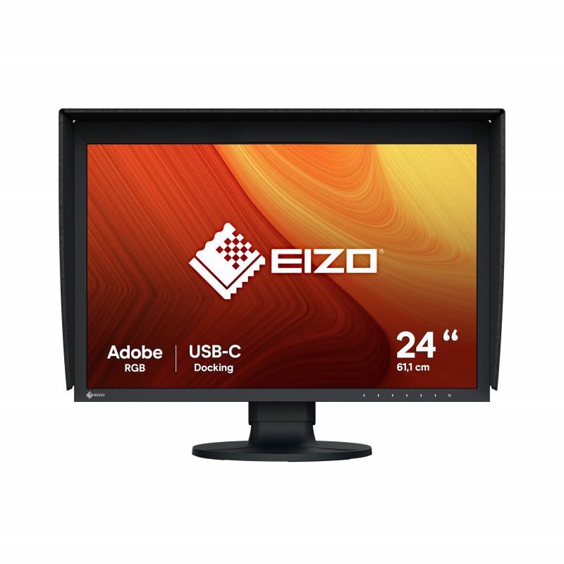 EIZO ColorEdge CG2400S tietokoneen litteä näyttö 61,2 cm (24.1") 1920 x 1200 pikseliä WUXGA LCD Musta