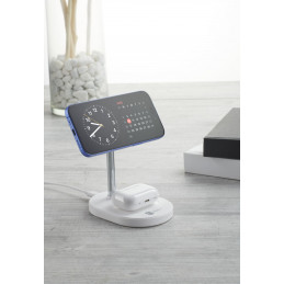 Cellularline 8018080491917 Kuulokkeet, Universaali Valkoinen AC Langaton lataaminen Pikalataus Sisätila