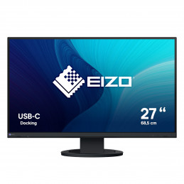 EIZO FlexScan EV2720S-BK tietokoneen litteä näyttö 68,6 cm (27") 2560 x 1440 pikseliä Quad HD LCD Musta