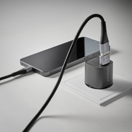 Intenso 7600013 kaapelin sukupuolenvaihtaja USB-C USB-A Antrasiitti