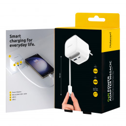 Intenso 7806520 virta-adapteri ja vaihtosuuntaaja Sisätila 65 W Musta