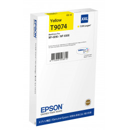 Epson C13T90744N mustekasetti 1 kpl Alkuperäinen Erittäin (Super) korkea värintuotto Keltainen
