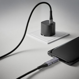 Intenso 7600213 kaapelin sukupuolenvaihtaja USB-C microUSB Antrasiitti