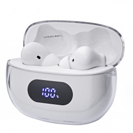 Intenso T312AE Kuulokkeet True Wireless Stereo (TWS) In-ear Puhelut Musiikki Urheilu Päivittäinen USB Type-C Bluetooth Valkoinen
