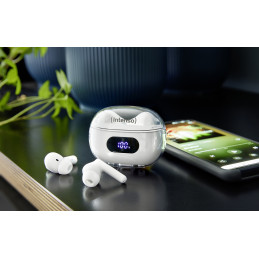 Intenso T312AE Kuulokkeet True Wireless Stereo (TWS) In-ear Puhelut Musiikki Urheilu Päivittäinen USB Type-C Bluetooth Valkoinen