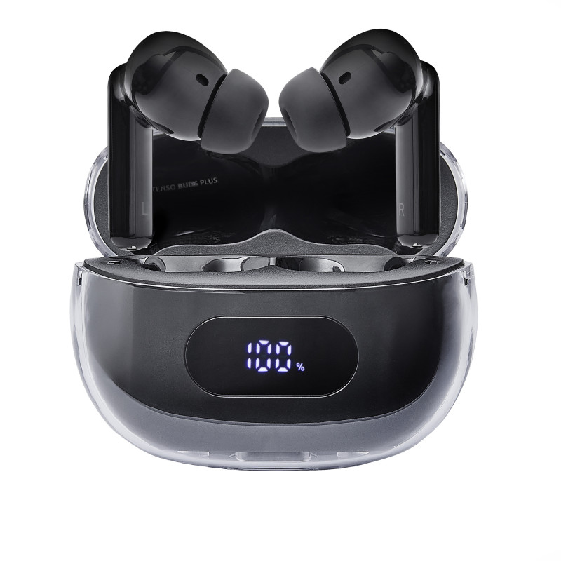 Intenso Buds Earphone Plus T310AE Black Kuulokkeet True Wireless Stereo (TWS) In-ear Puhelut Musiikki Urheilu Päivittäinen USB