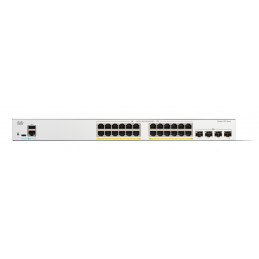 Cisco C1200-24FP-4X verkkokytkin Hallittu L2 L3 Gigabit Ethernet (10 100 1000) Valkoinen
