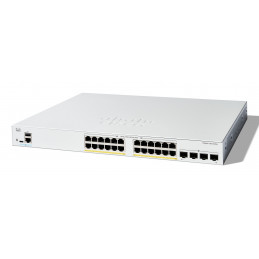 Cisco C1200-24FP-4G verkkokytkin Hallittu L2 L3 Gigabit Ethernet (10 100 1000) Valkoinen