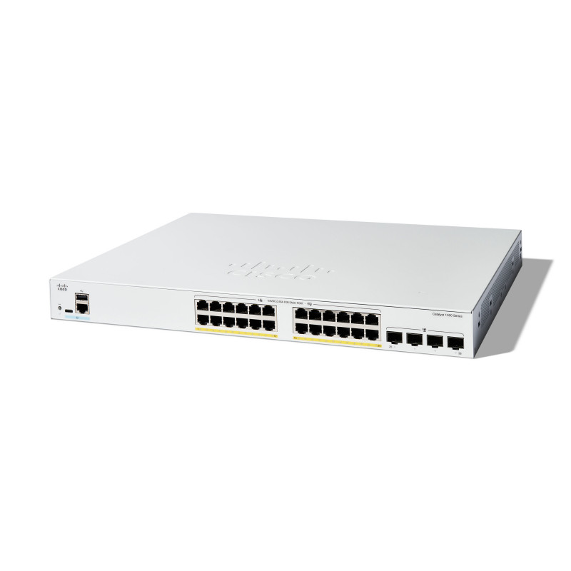 Cisco Catalyst 1300 Hallittu L2 L3 Gigabit Ethernet (10 100 1000) Power over Ethernet -tuki Harmaa