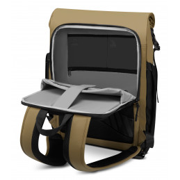 Lenovo GX41U39298 laukku kannettavalle tietokoneelle 40,6 cm (16") Reppu Musta, Keltainen