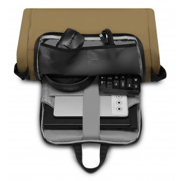 Lenovo GX41U39298 laukku kannettavalle tietokoneelle 40,6 cm (16") Reppu Musta, Keltainen