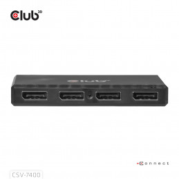 CLUB3D CSV-7400 videohaaroitin DisplayPort 4x DisplayPort