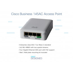 Cisco CBW145AC-E WLAN-tukiasema 867 Mbit s Harmaa Power over Ethernet -tuki
