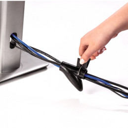 Fellowes CableZip Vastaanotto Kaapelin suojus Musta 1 kpl