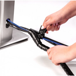 Fellowes CableZip Vastaanotto Kaapelin suojus Musta 1 kpl