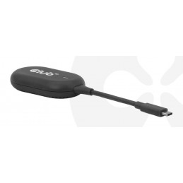 CLUB3D CSV-2570 AV-signaalin jatkaja AV-lähetin ja -vastaanotin Musta