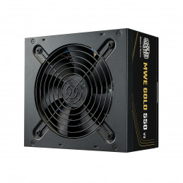 Cooler Master MWE Gold V3 ATX 3.1 Non-Modular virtalähdeyksikkö 550 W 24-pin ATX Musta