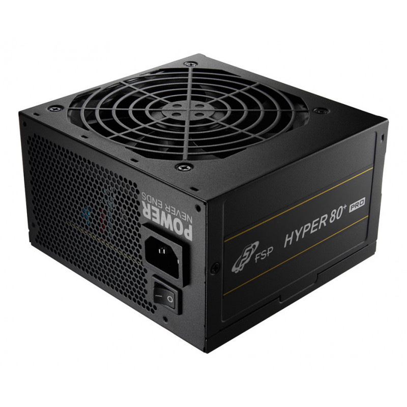 FSP HYPER 80+PRO650 virtalähdeyksikkö 650 W 24-pin ATX ATX Musta