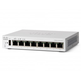 Cisco C1200-8T-D verkkokytkin Hallittu L2 L3 Gigabit Ethernet (10 100 1000) Valkoinen