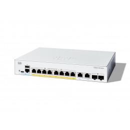 Cisco C1200-8FP-2G verkkokytkin Hallittu L2 L3 Gigabit Ethernet (10 100 1000) Valkoinen