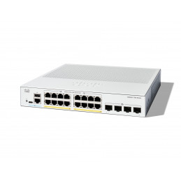 Cisco C1300-16P-4X verkkokytkin Hallittu L2 L3 Gigabit Ethernet (10 100 1000) Valkoinen