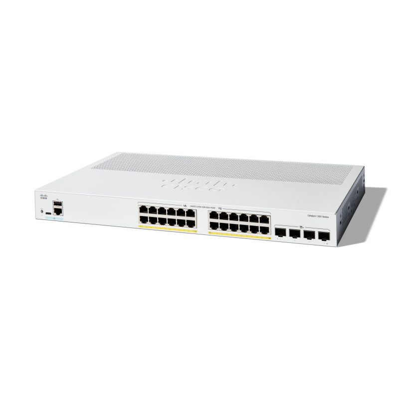 Cisco Catalyst 1300 Hallittu L2 L3 Gigabit Ethernet (10 100 1000) Power over Ethernet -tuki Harmaa