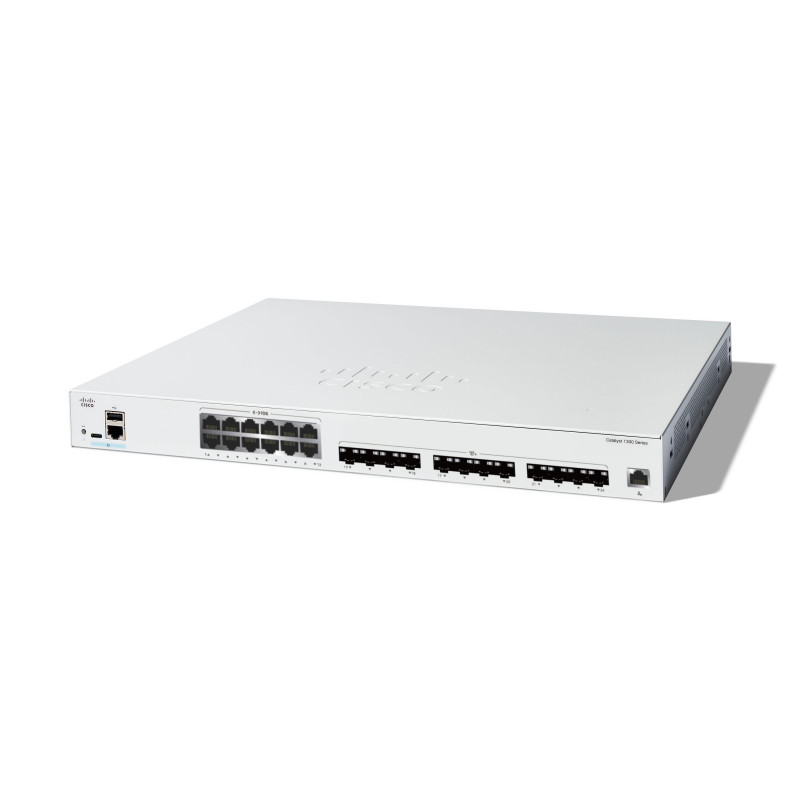 Cisco Catalyst C1300-24XTS verkkokytkin Hallittu L2 L3 10G Ethernet (100 1000 10000) Harmaa
