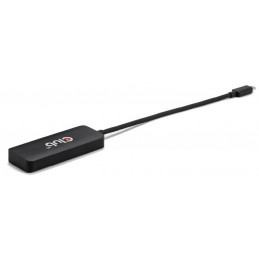 CLUB3D CSV-1553 keskitin USB Type-C Musta