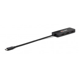 CLUB3D CSV-1554 keskitin USB Type-C Musta