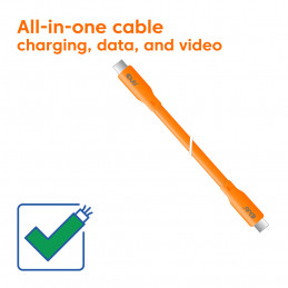 CLUB3D USB C cable orange