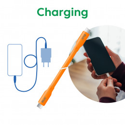 CLUB3D USB C cable orange