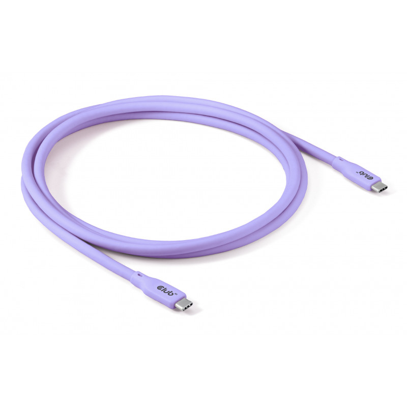 CLUB3D CAC-3004 USB-kaapeli USB4 Gen 2x2 2 m USB C Purppura