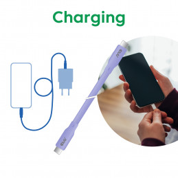 CLUB3D CAC-3004 USB-kaapeli USB4 Gen 2x2 2 m USB C Purppura