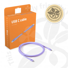 CLUB3D CAC-3004 USB-kaapeli USB4 Gen 2x2 2 m USB C Purppura