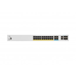 Cisco Catalyst C1300-24MGP-4X verkkokytkin Hallittu L2 L3 Power over Ethernet -tuki Harmaa