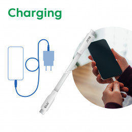 CLUB3D CAC-3001 USB-kaapeli USB4 Gen 2x2 2 m USB C Valkoinen