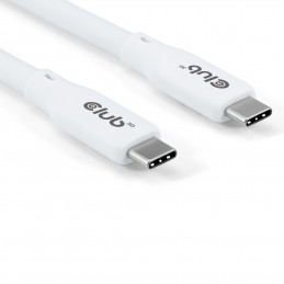 CLUB3D CAC-3001 USB-kaapeli USB4 Gen 2x2 2 m USB C Valkoinen