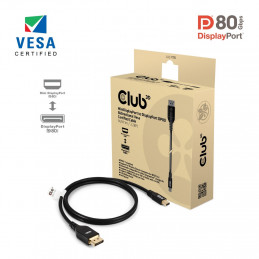 CLUB3D CAC-1116 DisplayPort-kaapeli 1 m Mini DisplayPort Musta
