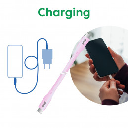 CLUB3D CAC-3002 USB-kaapeli USB4 Gen 2x2 2 m USB C Vaaleanpunainen