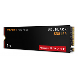 Western Digital Black WD_BLACK SN8100 NVMe 1 TB M.2 PCI Express 5.0 TLC 3D NAND