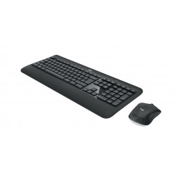 Logitech 920-008683 näppäimistö Sisältää hiiren Universaali Langaton RF QWERTY Pohjoismainen Musta