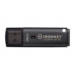 Kingston Technology IronKey 128 Gt Locker Plus 50 G2, FIPS 197, AES-256