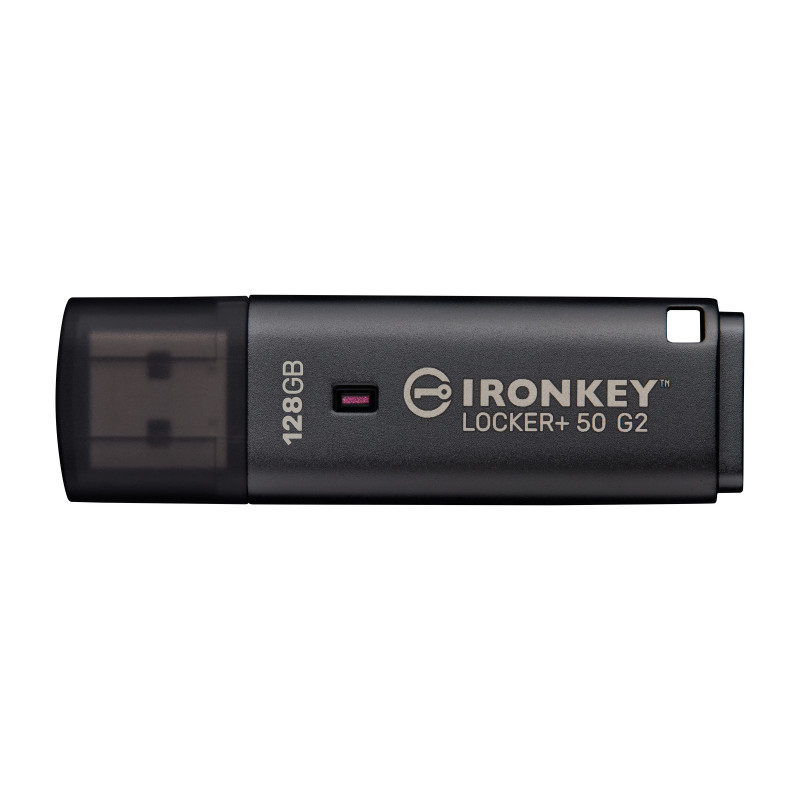 Kingston Technology IronKey 128 Gt Locker Plus 50 G2, FIPS 197, AES-256