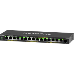 NETGEAR 16-Port High-Power PoE+ Gigabit Ethernet Plus Switch (231W) with 1 SFP port (GS316EPP) Hallittu Gigabit Ethernet