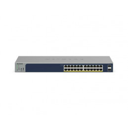 NETGEAR GS724TPv3 Hallittu L2 Gigabit Ethernet (10 100 1000) Power over Ethernet -tuki Harmaa