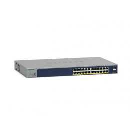 NETGEAR GS724TPv3 Hallittu L2 Gigabit Ethernet (10 100 1000) Power over Ethernet -tuki Harmaa